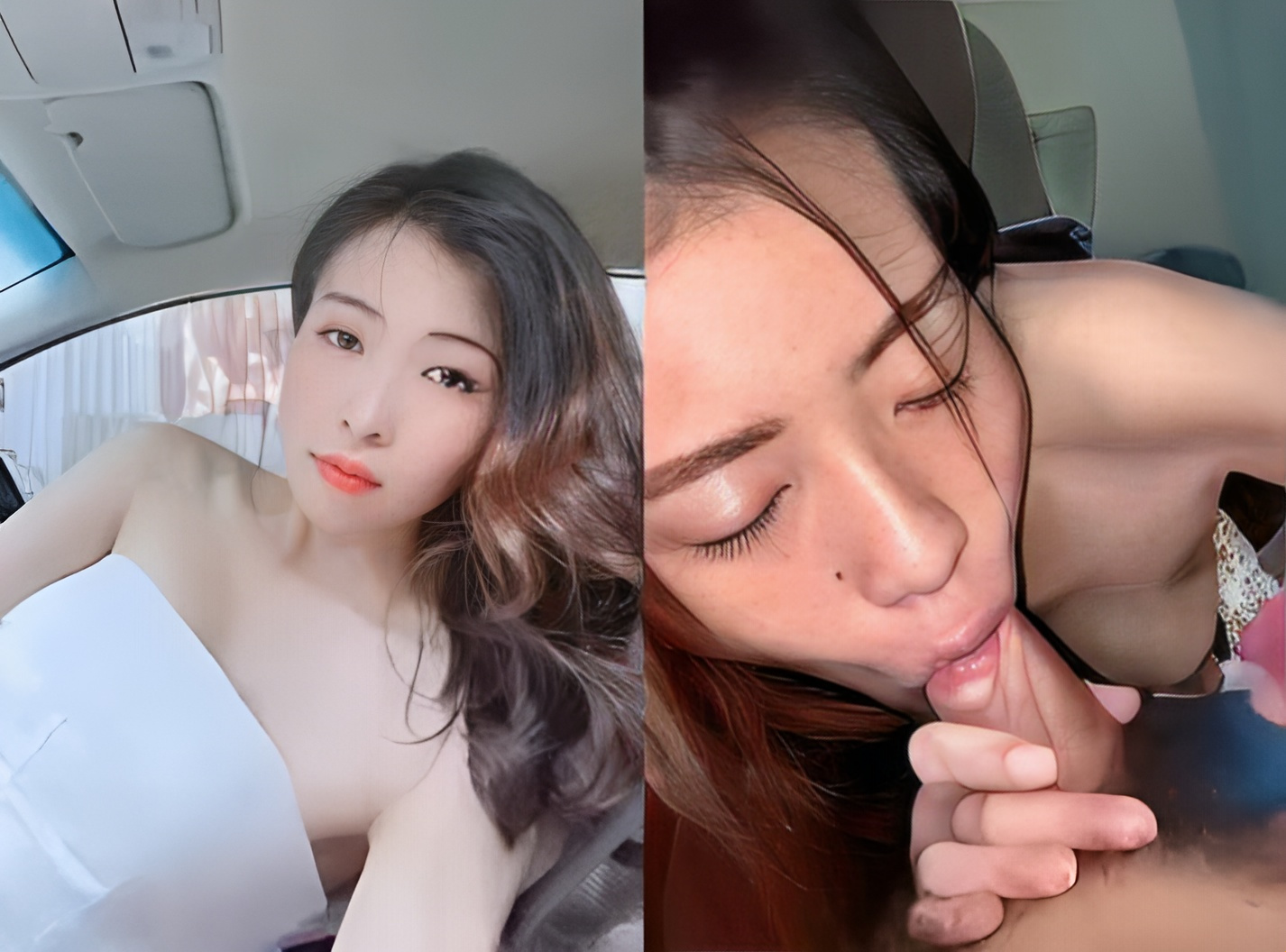 Gadis cantik itu suka menghisap ayam